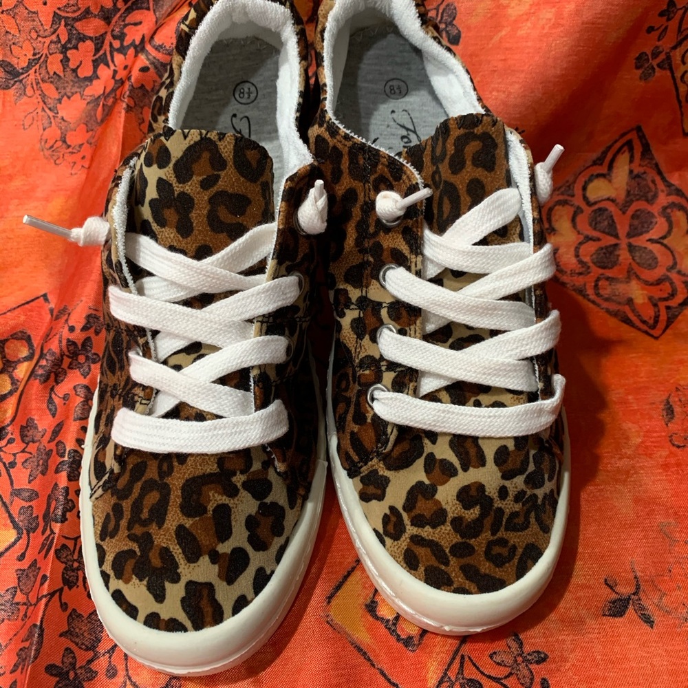 Leopard sneaker - Picture 2 of 5